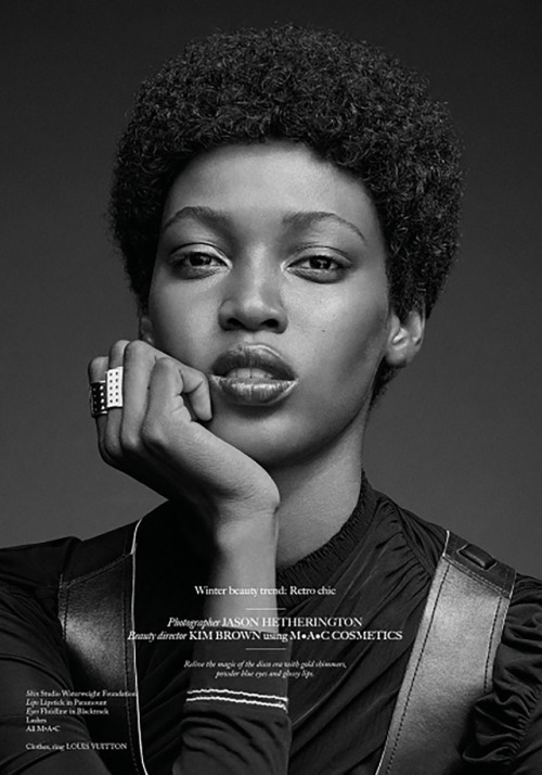 Hair by Gow Tanaka for The Glass Magazine