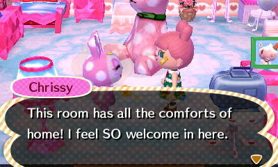 nekomayor:  Chrissy looks like a piece of furniture in this room 