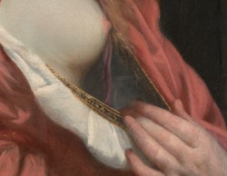 achasma: The Death of Cleopatra (detail) by Guido Cagnacci, c. 1645-55.