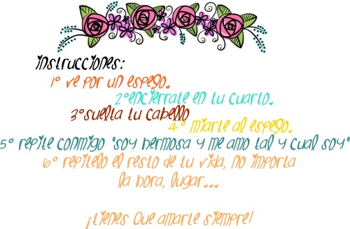 karynaanguiano:  Quiérete y nunca te dejes , un nuevo estilo de vida.  