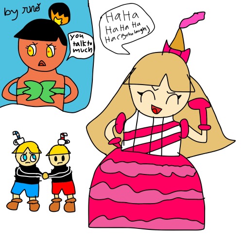 I Draw Cupwally,mugbruce,cala Kuki,baroness Ashley (alessandra) In My Art A Gift For @fallen-gabrielle