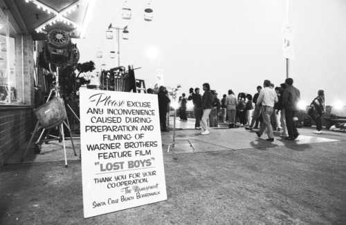 lostboypocalypse:The Lost Boys filmed on the Boardwalk during the summer of 1986.