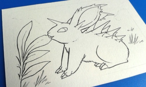 Everyones Second Favourite Poisonous Bunnies! I Always Thought Nidorino Was Ugly As Sin When I Was Little