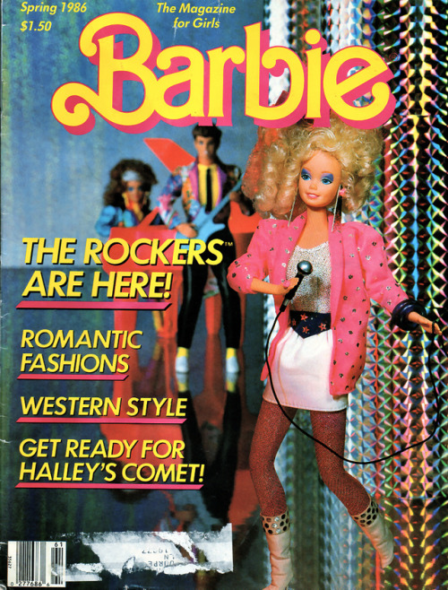 honeybeeshepherd: Various Barbie: The Magazine for Girls covers, 1986-1993 (x)