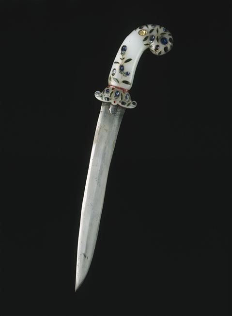 Poignarddynastie Moghole (1526-1858)jade blanc, pierre Inde du Nord &copy; RMN-Grand Palais (mus