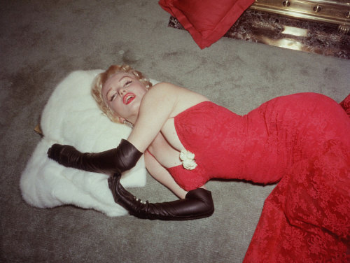 Marilyn Monroe Photographed By Gene Lester In Los Angeles, 1956.