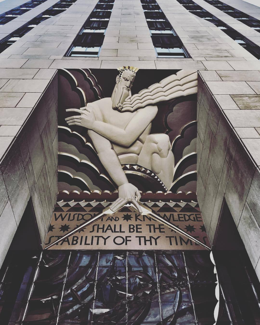 at Rockefeller Center