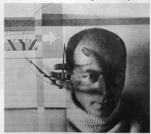 The Constructor, El Lissitzky, self portrait, photo collage
