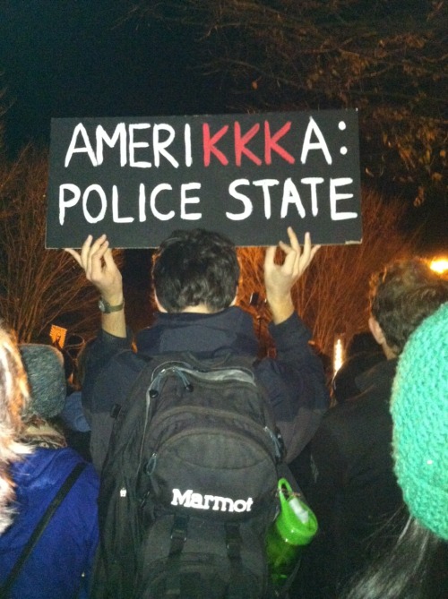beammeupcas:Me and my friends marched for almost 6 hours last night with over 1600 other people in B