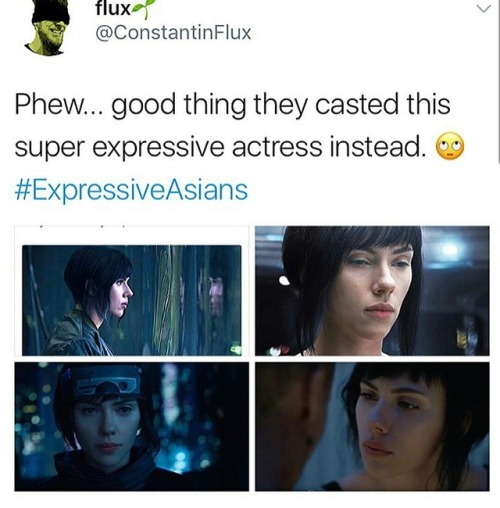 Yeah, Rinko Kikuchi wasn&rsquo;t expressive as Mako Mori AT ALL!(Racist fuckers)