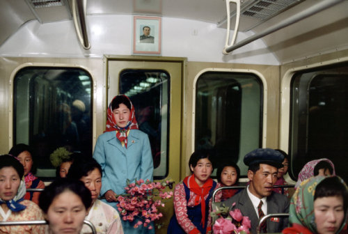 laiika:   Hiroji Kubota NORTH KOREA.1982. Subway.                  