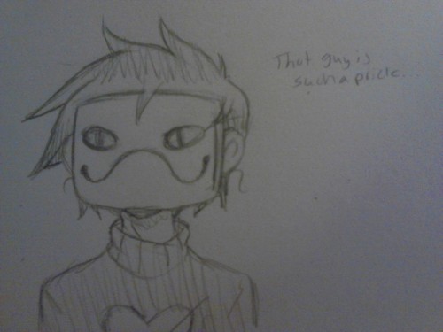 quackingmoron: I drew some Off fanart. Just of Zacharie for now. The second one is of how I felt lik
