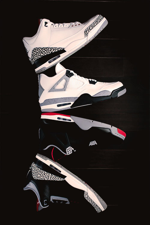 airville:  Jordan 4s x Jordan 3s by Sean Go 