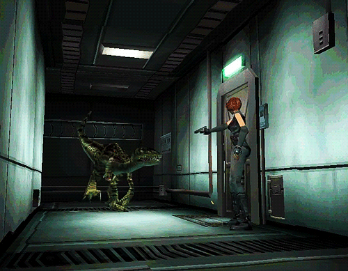 fuckyeah1990s:  &ldquo;Dino Crisis&rdquo; (1999)