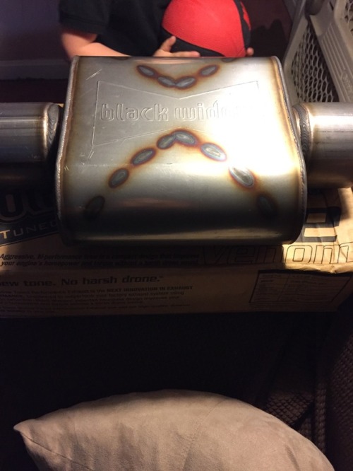 New muffler for the tbss
