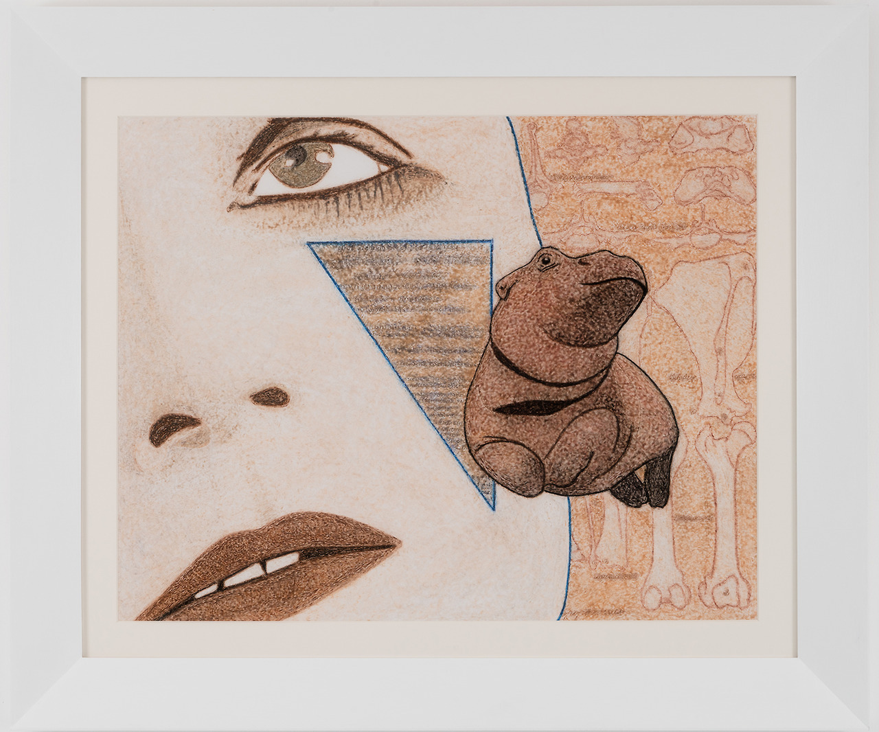 Atticus Bergman
Requiem with Pola Negri and Fiona the Hippo (part 2), 2017
Crayola® Crayon on paper
19 × 24 inches (48.26 × 60.96 cm)