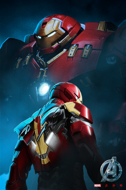 pixalry:  Avengers: Hulkbuster Poster - Created by John AslaronaPart of the Poster Posse’s exclusive feature on the upcoming Marvel film, you can see more pieces from their feature here! 