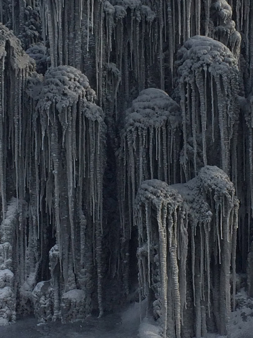 black snow in Siberia