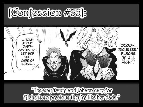 “The way Dante and Johann care for Riche is so precious they’re like her dads.“