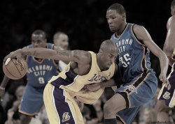 anotherokcblog:  KD and Kobe 