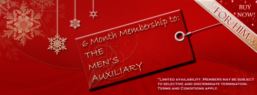 Men’s Auxiliary - Christmas gift for your bestest ally *Facebook banner - feel free to use