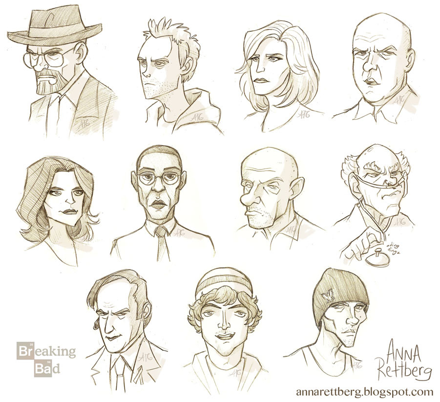 Breaking Bad - Heisenberg Sketch | Clothes and accessories for merchandise  fans