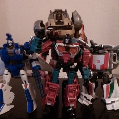 Made up with today’s haul from @masterforceuk #transformers #grimlock #wheeljack #perceptor #scourge