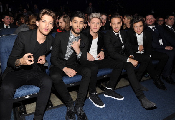 direct-news:    One Direction attend the 2013 American Music Awards   