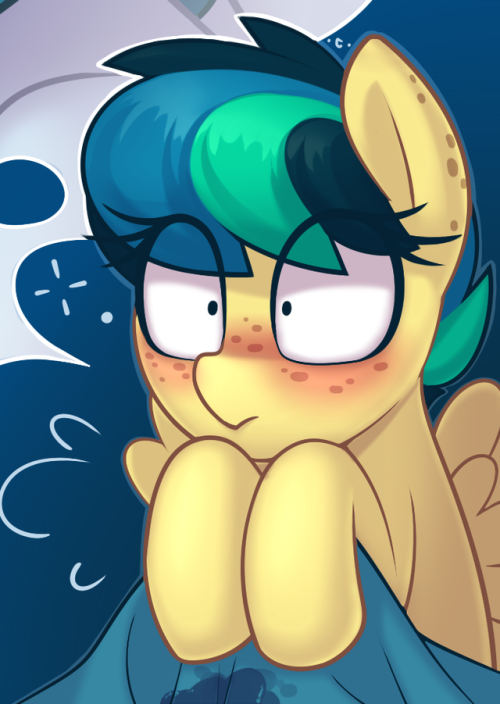 @clopficsinthecomments wrote a new nsfw fic about apogee having some wild wet dreams, and there’s a lot of variety in it, check it out  https://www.fimfiction.net/story/431368/apogees-hypersleep • c • 