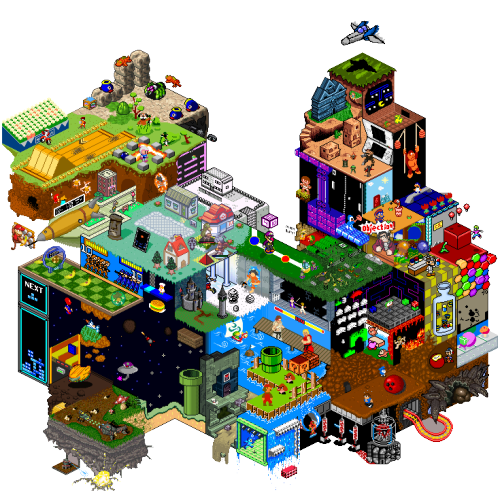 gamefreaksnz:  Isometric Mario Worlds (x-post r/isometric)