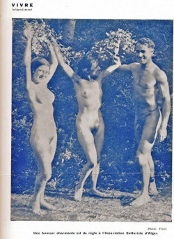 vivre-naturiste:  Association Culturiste d’Alger année 1933, Algerie 