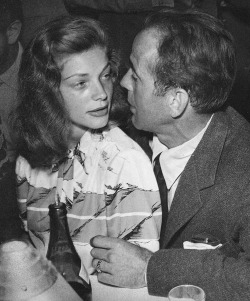  Lauren Bacall and Humphrey Bogart c1950s