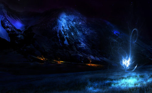 cryptids-of-the-world: The Will-O’-The-Wisps are spirit lights found in Scottish folklore.&nbs
