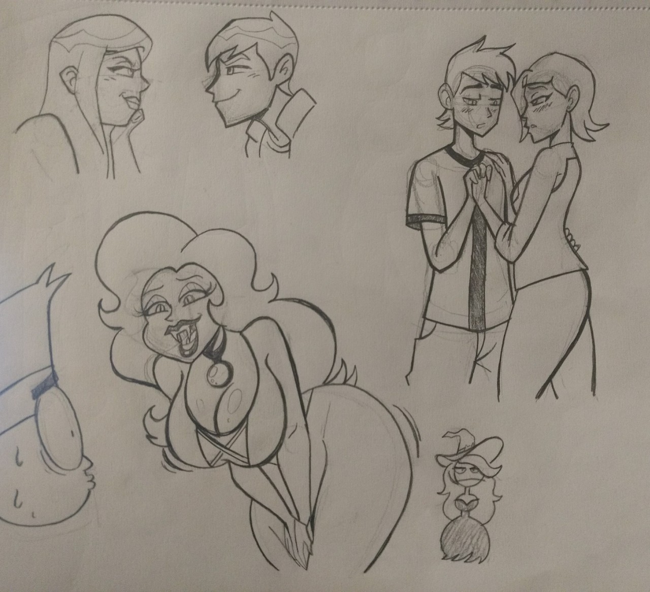 chillguydraws:Some sketch book doodles before I move on to the next sketch book.