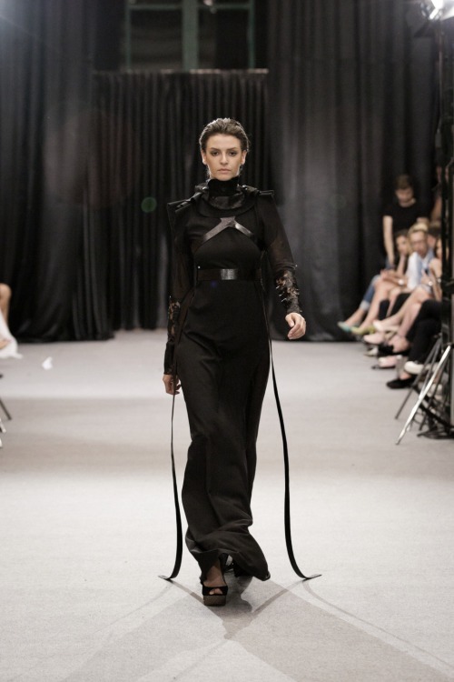 Simona Semen FW 2013 &ldquo;Black Ice&rdquo; Collection FW 2013-14Leather harnesses by 