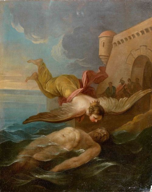 silenceforthesoul:Carle Van Loo - Ceyx Et Alcyone, 1750