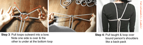 fetishweekly:Shibari Tutorial: The Dragonfly SleeveWe received quite a few requests for step-by-step