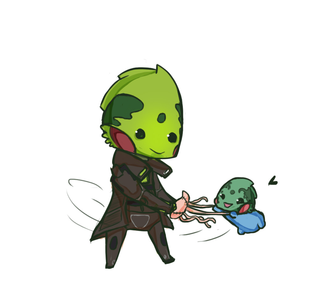 candivase:  Happy Father’s day to all the alien lizard daddies in your life I finally
