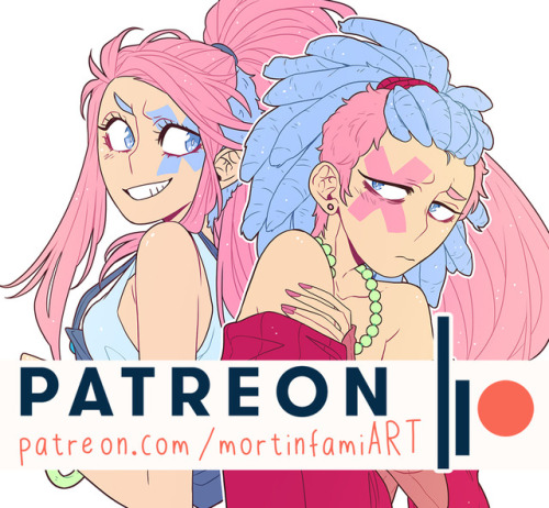 Annnd YESS: I opened a PATREON PAGE! You can find it here: https://www.patreon.com/mortinfamiART If 