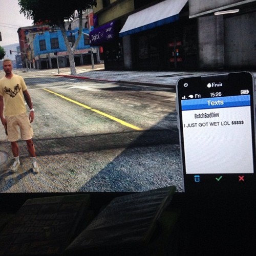 Porn photo Got these bitches on #GTA loving the God