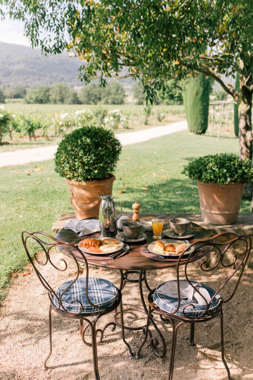wanderlusteurope:Breakfast in Provence, France