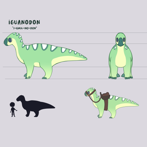 Meet the Paleo Pines Iguanodon Iguanodon are known for their slow pacing and &ldquo;grumpy old 