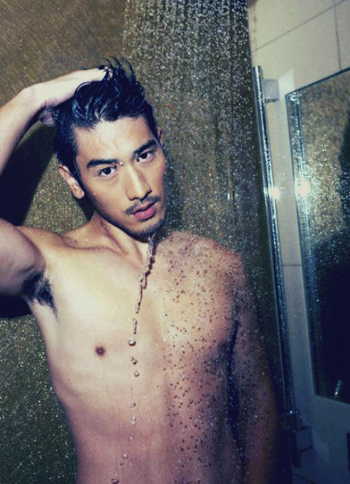 ayogukkie:  alwaysdotherightthing:  claudiagray:  A little Godfrey Gao brightens everyone’s evening.  thefalloutkid:  i am so not sorry for this   why does Godfrey always come out the blue uninvited on my dash though  Wow. Godfrey’s ass always shocks