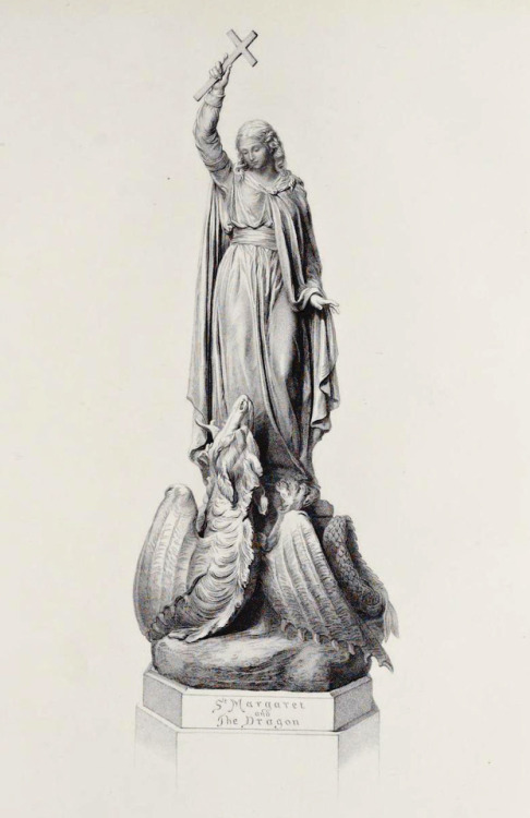 George J. Stodart (fl.1880-1893), ‘St. Margaret & the Dragon’, “The Art Journa