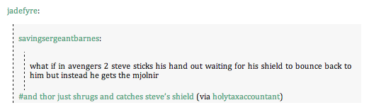 lokiistrulydesperate:  A masterpost of some of my favourite Avengers head canons,