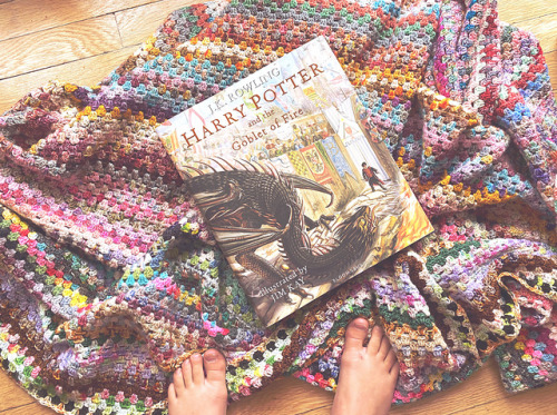Harry Potter Blanket Club pattern by Tracy Arnold.