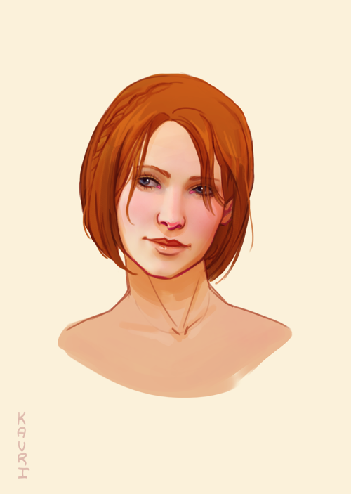 kauriart:LelianaI always forget how sweet & sugary Leliana was in DAO, because she is fucking TE