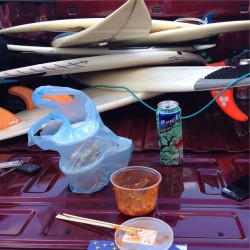 cbssurfer:  North Shore surf break at Kahuku Superette  