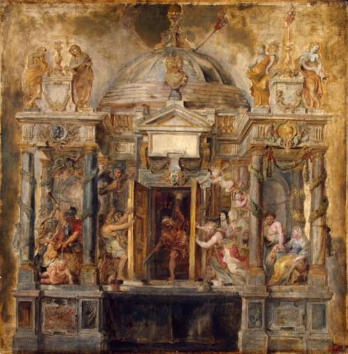 The Temple of Janus by Peter Paul RubensFlemish, 1634oil on oak panelState Hermitage Museum