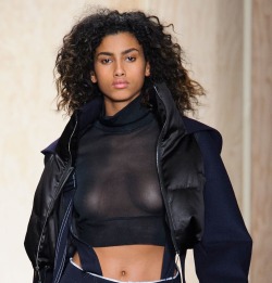 imaanhammamofficial:  Imaan Hammam @ DKNY